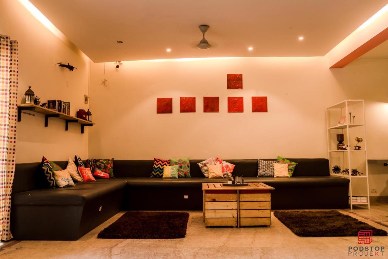 Podstop Projekt Hostel New Delhi Bagian luar foto
